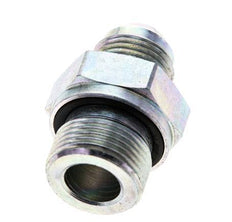 JIC Double Nipple M22 X 1.5 x UNF 3/4''-16 Acier NBR 275bar (3863.75psi)