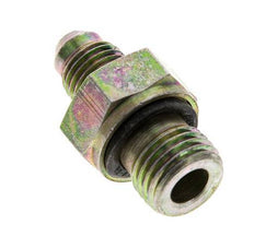 JIC Double Nipple M14 X 1.5 x UNF 7/16''-20 Acier NBR 310bar (4355.5psi)