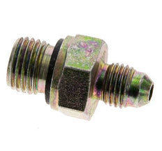 JIC Double Nipple M14 X 1.5 x UNF 7/16''-20 Acier NBR 310bar (4355.5psi)