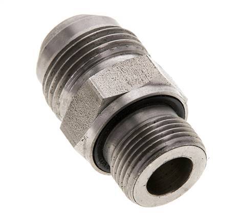JIC Double Nipple M22 X 1.5 x UN 1-1/16''-12 Acier inoxydable FKM 210bar (2950.5psi)