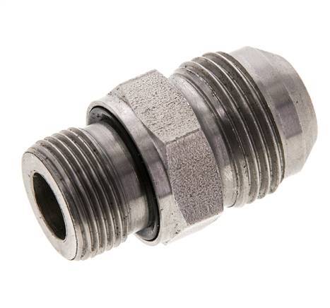 JIC Double Nipple M22 X 1.5 x UN 1-1/16''-12 Acier inoxydable FKM 210bar (2950.5psi)