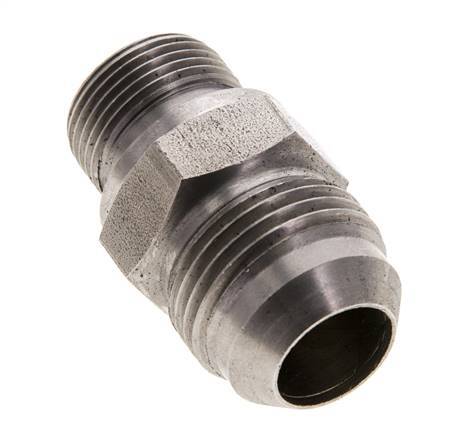 JIC Double Nipple M22 X 1.5 x UN 1-1/16''-12 Acier inoxydable FKM 210bar (2950.5psi)