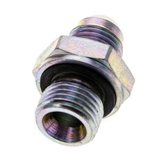 JIC Double Nipple M16 X 1.5 x UNF 9/16''-18 Acier NBR 275bar (3863.75psi)
