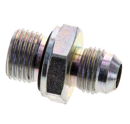 JIC Double Nipple M16 X 1.5 x UNF 9/16''-18 Acier NBR 275bar (3863.75psi)