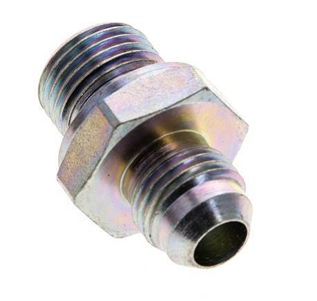JIC Double Nipple M16 X 1.5 x UNF 9/16''-18 Acier NBR 275bar (3863.75psi)