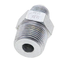 JIC Double Nipple UNF 3/4''-16 x 3/4'' NPT Steel 170bar (2388.5psi)