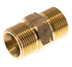 Embout double G3/4'' mâle x mâle gauche Laiton 16bar (224.8psi) 27mm Hex
