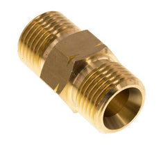 Embout double G1/2'' mâle x mâle gauche Laiton 16bar (224.8psi) 22mm Hex