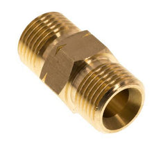 Embout double G1/2'' mâle x mâle gauche Laiton 16bar (224.8psi) 22mm Hex