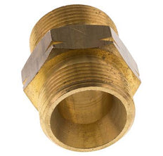 Embout double G1 1/4'' mâle x mâle gauche Laiton 16bar (224.8psi) 46mm Hex