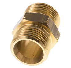Embout double G1'' mâle x mâle gauche Laiton 16bar (224.8psi) 36mm Hex