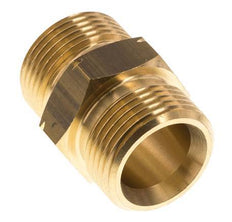 Embout double G1'' mâle x mâle gauche Laiton 16bar (224.8psi) 36mm Hex