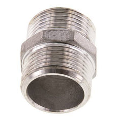 Raccord double G1'' en acier inoxydable Joint plat 16bar (224.8psi) Hexagone 36mm