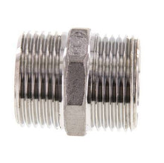 Raccord double G1'' en acier inoxydable Joint plat 16bar (224.8psi) Hexagone 36mm