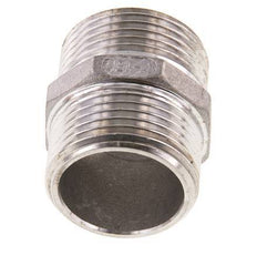 Raccord double G1'' en acier inoxydable Joint plat 16bar (224.8psi) Hexagone 36mm
