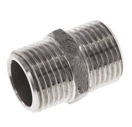 Raccord double G1/2'' en acier inoxydable Joint plat 16bar (224.8psi) 22mm Hex