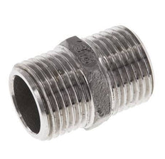 Raccord double G1/2'' en acier inoxydable Joint plat 16bar (224.8psi) 22mm Hex