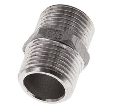 Raccord double G1/2'' en acier inoxydable Joint plat 16bar (224.8psi) 22mm Hex