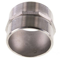 Double embout G3'' en acier inoxydable Joint plat 16bar (224.8psi) 92mm Hex