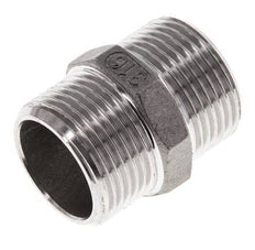 Embout double G3/4'' en acier inoxydable Joint plat 16bar (224.8psi) 29mm Hex