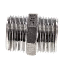 Embout double G3/4'' en acier inoxydable Joint plat 16bar (224.8psi) 29mm Hex