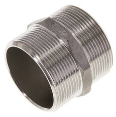 Raccord double G2'' en acier inoxydable Joint plat 16bar (224.8psi) Hexagone 62mm