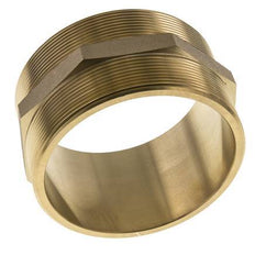 Embout double G4'' Laiton Joint plat 16bar (224.8psi) 114mm Hex