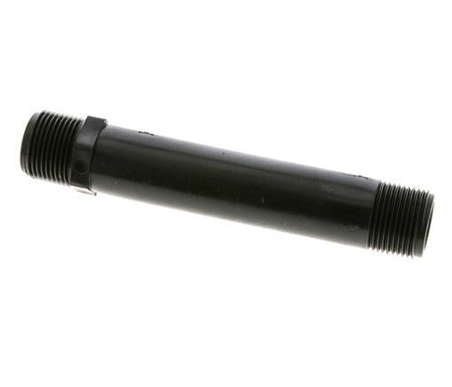 Tube fileté G3/4'' Polypropylène (pp) 10bar (140.5psi) FDA 27mm Hex