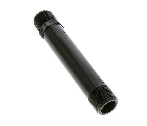 Tube fileté G3/4'' Polypropylène (pp) 10bar (140.5psi) FDA 27mm Hex
