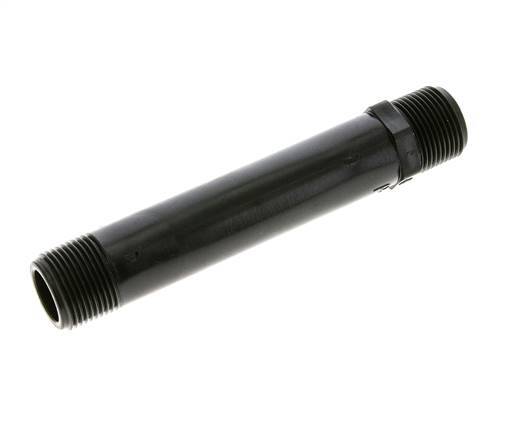 Tube fileté G3/4'' Polypropylène (pp) 10bar (140.5psi) FDA 27mm Hex