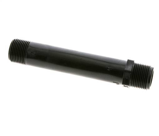 Tube fileté G3/4'' Polypropylène (pp) 10bar (140.5psi) FDA 27mm Hex