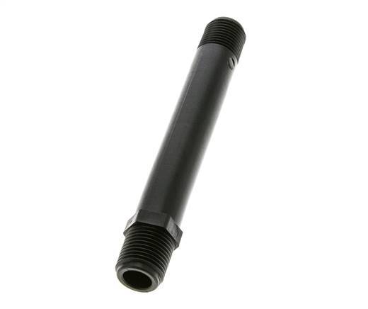 Tube fileté G1/2'' Polypropylène (pp) 10bar (140.5psi) FDA 22mm Hex