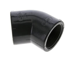 Raccord coudé 45deg Rp2'' Femelle PVC-U 16bar (224.8psi) EN 1452-3