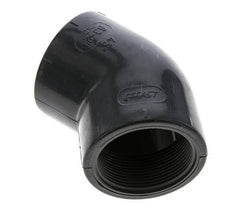 Raccord coudé 45deg Rp2'' Femelle PVC-U 16bar (224.8psi) EN 1452-3