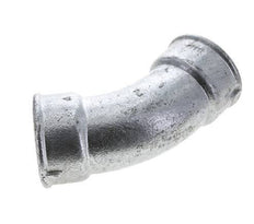 45deg Angled Fitting Rp2'' Female Cast Iron 25bar (351.25psi)