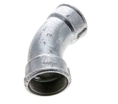 Raccord coudé 45deg Rp2'' Femelle Fonte 25bar (351.25psi)
