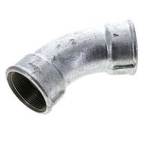 Raccord coudé 45deg Rp2'' Femelle Fonte 25bar (351.25psi)