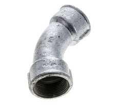 Raccord coudé 45deg Rp1 1/4'' Femelle Fonte 25bar (351.25psi)
