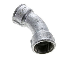 Raccord coudé 45deg Rp1 1/4'' Femelle Fonte 25bar (351.25psi)