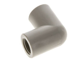 Raccord coudé 90deg G3/8'' femelle Polypropylène (pp) 10bar (140.5psi) FDA
