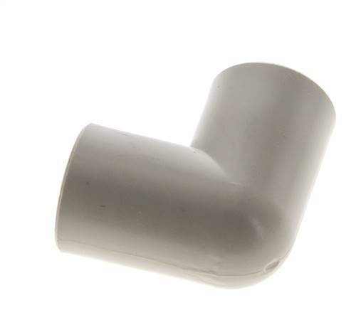 Raccord coudé 90deg G3/8'' femelle Polypropylène (pp) 10bar (140.5psi) FDA