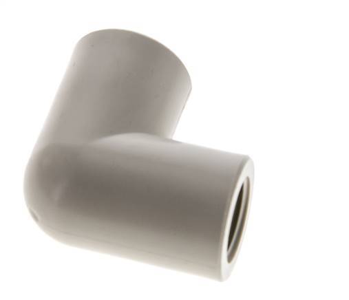 90deg Angled Fitting G3/8'' Female Polypropylene (pp) 10bar (140.5psi) FDA