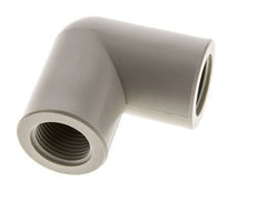 Raccord coudé 90deg G3/8'' femelle Polypropylène (pp) 10bar (140.5psi) FDA