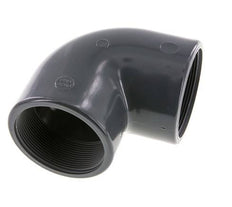 Raccord coudé 90deg Rp2 1/2'' Femelle PVC-U 16bar (224.8psi) EN 1452-3