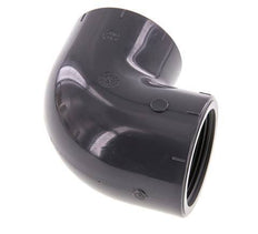 Raccord coudé 90deg Rp1 1/2'' Femelle PVC-U 16bar (224.8psi) EN 1452-3