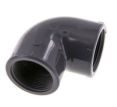 Raccord coudé 90deg Rp1 1/2'' Femelle PVC-U 16bar (224.8psi) EN 1452-3