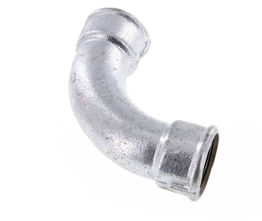Raccord coudé 90deg Rp1 1/4'' Femelle Long Fonte 25bar (351.25psi)
