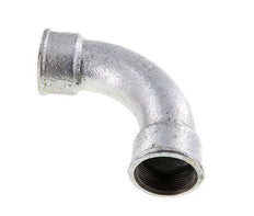 90deg Angled Fitting Rp1 1/2'' Female Long Cast Iron 25bar (351.25psi)
