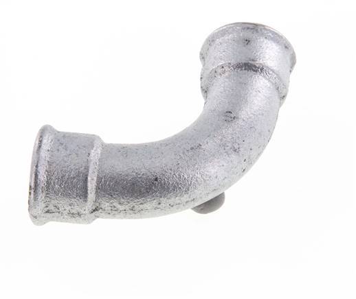 Raccord coudé 90deg Rp1'' Femelle Long Fonte 25bar (351.25psi)