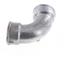 Raccord coudé 90deg Rp2'' Femelle Court Fonte 25bar (351.25psi)